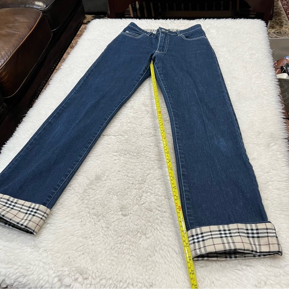 Burberry London High Waist Stretchy Jeans Size UK 6 US 25 - Picture 10 of 15